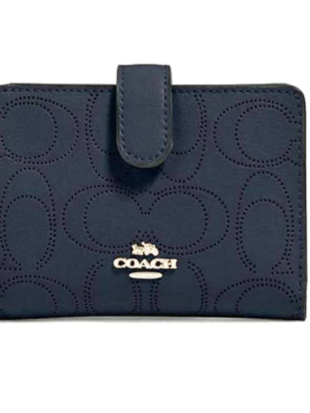 Rowan Signature Canvas Leather Satchel & Corner Zip Wallet Blue/Midnight BUNDLE - Picture 4 of 4